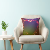 Throw Pillow Flame heart クッション (椅子)