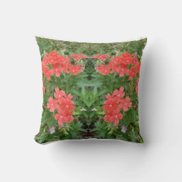 Throw Pillow flowers  クッション