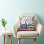Throw Pillow – Freedom Job クッション (椅子)