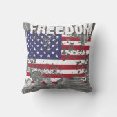 Throw Pillow – Freedom Job クッション (裏面)