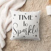 Throw Pillow Good Vibes Only Motivational Pillow クッション (ブランケット)