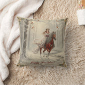 Throw Pillow "Happy New Year クッション (ブランケット)