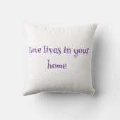 Throw Pillow "Happy New Year!" クッション (裏面)