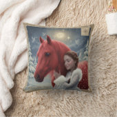 Throw Pillow "Happy New Year クッション (ブランケット)