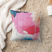 Throw Pillow Home Decor Abstract Clouds クッション (ブランケット)