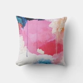 Throw Pillow Home Decor Abstract Clouds クッション
