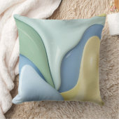 Throw pillow in stylish abstract graphic クッション (ブランケット)
