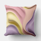 Throw pillow in stylish abstract graphic クッション (正面)