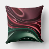 Throw pillow in stylish abstract graphic クッション (裏面)