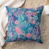 Throw pillow in stylish graphic クッション (ブランケット)