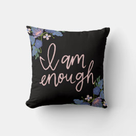 Throw Pillow Inspirational Quote Decorative Cushio クッション