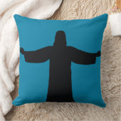 Throw Pillow jesus christ  クッション (ブランケット)