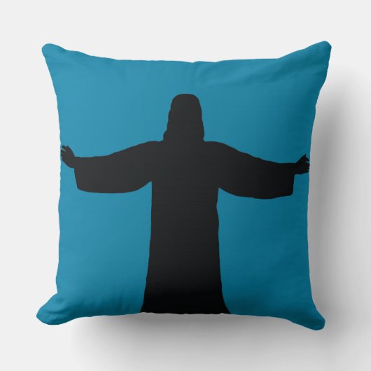 Throw Pillow jesus christ  クッション (正面)