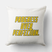 Throw Pillow – Minimalist Inspirational Home Decor クッション (正面)