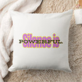 Throw Pillow – Minimalist Inspirational Home Decor クッション (ブランケット)