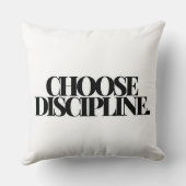 Throw Pillow – Minimalist Inspirational Home Decor クッション (裏面)