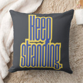 Throw Pillow – Minimalist Motivational Cushion f クッション (ブランケット)