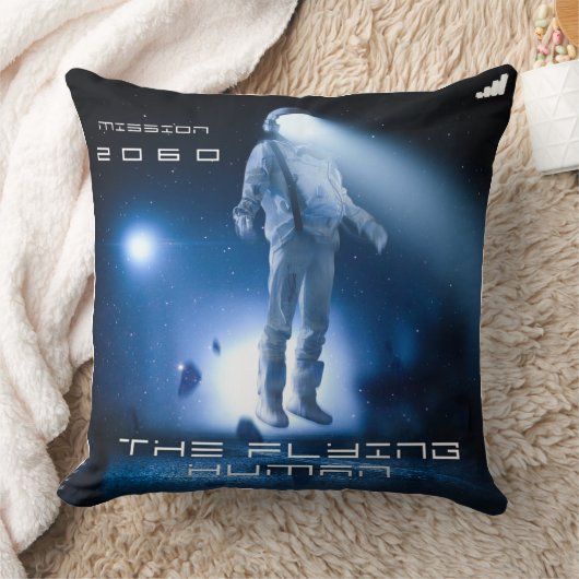 Throw Pillow Mission 2060 クッション (ブランケット)