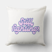 Throw Pillow – Modern Motivational Home Accent クッション (正面)