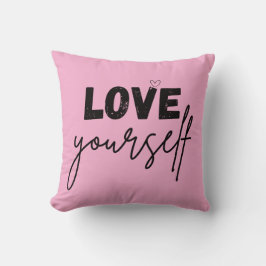 throw pillow | motivational | love yourself クッション