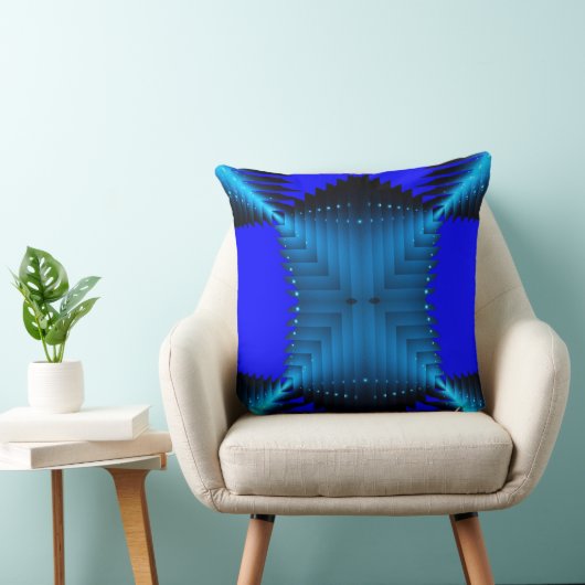 Throw Pillow Multi color sensesion  クッション (椅子)