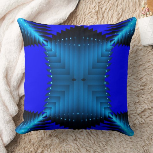 Throw Pillow Multi color sensesion クッション (ブランケット)