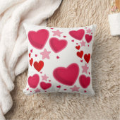 Throw Pillow multi happy  クッション (ブランケット)