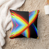 Throw Pillow Multicolore Space  クッション (ブランケット)