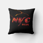 Throw Pillow NYC 1624 クッション (裏面)