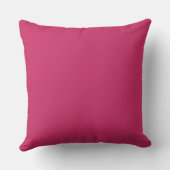 Throw Pillow Pink Cherry Blossom Floral Botanical クッション (裏面)