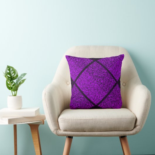 Throw Pillow Purple sensation クッション (椅子)