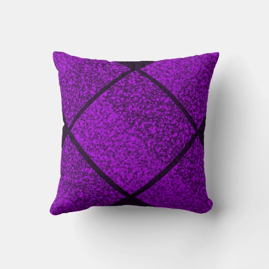 Throw Pillow Purple sensation  クッション (裏面)