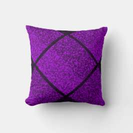 Throw Pillow Purple sensation  クッション