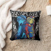 Throw Pillow Rebellion78 Rebel Gen クッション (ブランケット)