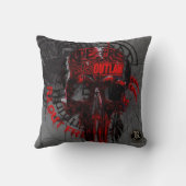 Throw Pillow Rebellion 78 Outlaw クッション (裏面)