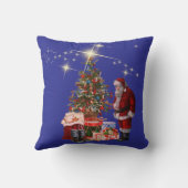 Throw Pillow Santa Claus クッション (裏面)