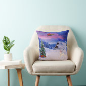 Throw Pillow Santa claus mood クッション (椅子)