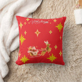 Throw Pillow Santa Clause  クッション (ブランケット)