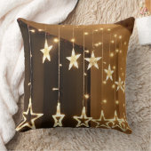 Throw Pillow shining star Light Glow of Warm Deam✨ クッション (ブランケット)