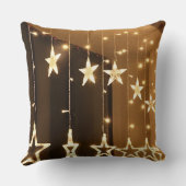 Throw Pillow shining star Light Glow of Warm Deam✨ クッション (裏面)