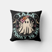 Throw Pillow, Spooky Design, Fall Fashion. クッション (正面)