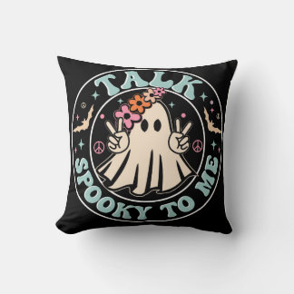 Throw Pillow, Spooky Design, Fall Fashion. クッション