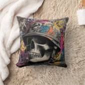 Throw Pillow Stop war クッション (ブランケット)