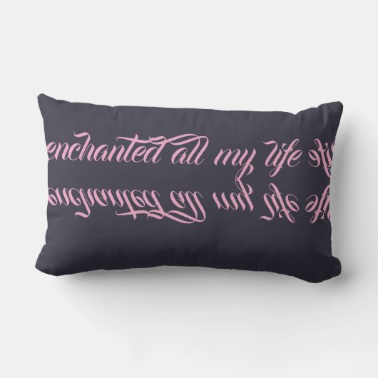 THROW PILLOW studio miiri ランバークッション (裏面)