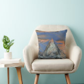 Throw Pillow - "The Matterhorn At Sunset" クッション (椅子)