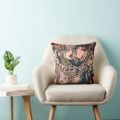 Throw Pillow The rebellion woman  クッション (椅子)