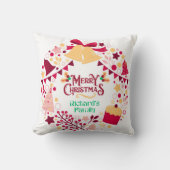 Throw Pillow, Throw Pillow 16" x 16" クッション (正面)