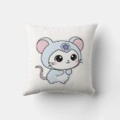 Throw Pillow, Throw Pillow 16" x 16" クッション (裏面)