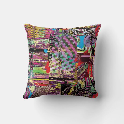 Throw Pillow – Urban Fractals クッション (裏面)