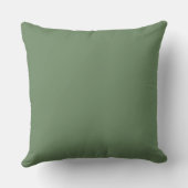 Throw Pillow | Watercolor Olive Branch III クッション (裏面)